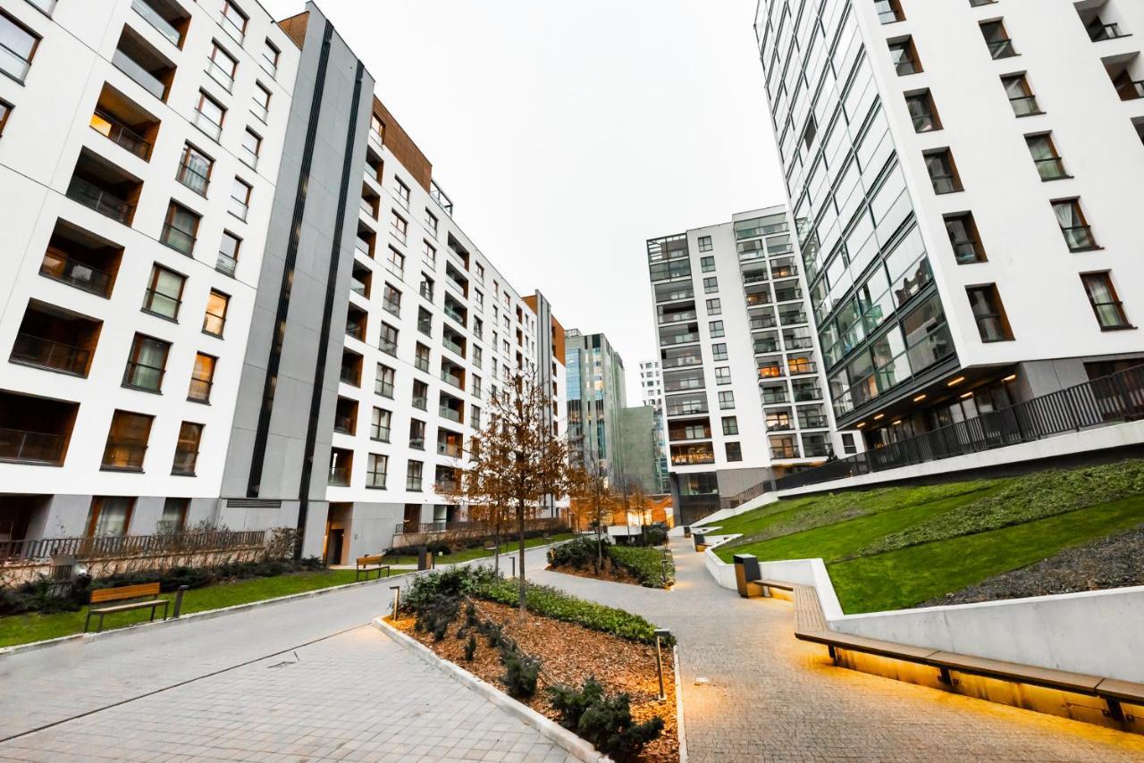 Grzybowska Luxury Apartment Varsó Kültér fotó